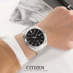 Đồng Hồ Nam Dây Thép Citizen Quartz BI5100-58E - Size 41mm