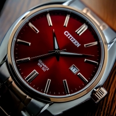 Đồng Hồ Nam Dây Thép Citizen Quartz BI5104-57X - Size 41mm