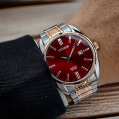 Đồng Hồ Nam Dây Thép Citizen Quartz BI5104-57X - Size 41mm