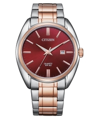 Đồng Hồ Nam Dây Thép Citizen Quartz BI5104-57X - Size 41mm