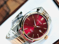 Đồng Hồ Nam Dây Thép Citizen Quartz BI5104-57X - Size 41mm