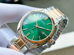 Đồng Hồ Nam Dây Thép Citizen Quartz BI5104-57Z Demi Rose Gold - Size 41m