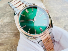 Đồng Hồ Nam Dây Thép Citizen Quartz BI5104-57Z Demi Rose Gold - Size 41m