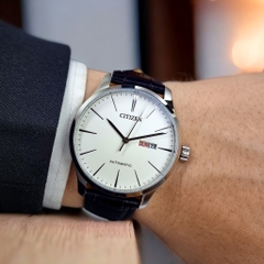 Đồng Hồ Nam Dây Da Citizen Automatic NH8350-08B - Size 40mm