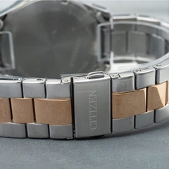 Đồng Hồ Nam Dây Thép Citizen Automatic NH8356-87A - Demi Gold - Size 40mm