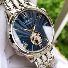 Đồng Hồ Nam Dây Thép Citizen Automatic NH9130-84L - Kính Sapphire - Szie 40mm