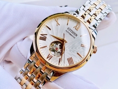 Đồng Hồ Nam Dây Thép Citizen Automatic NH9136-88A - Kính Sapphire - Size 40mm