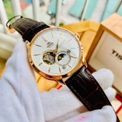 Đồng Hồ Nam Dây Da Orient Sun And Moon Bambino RA-AS0102S10B ( RA-AS0102S30B ) ( RA-AS0102S00C ) - Size 41.5mm
