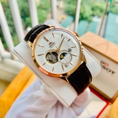 Đồng Hồ Nam Dây Da Orient Sun And Moon Bambino RA-AS0102S10B ( RA-AS0102S30B ) ( RA-AS0102S00C ) - Size 41.5mm