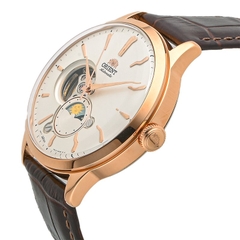 Đồng Hồ Nam Dây Da Orient Sun And Moon Bambino RA-AS0102S10B ( RA-AS0102S30B ) ( RA-AS0102S00C ) - Size 41.5mm