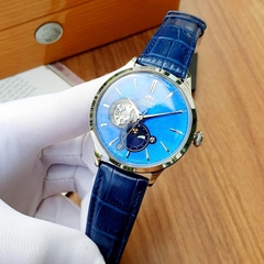 Đồng Hồ Nam Dây Da Orient Automatic Sun And Moon RA-AS0103A10B