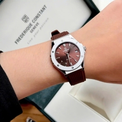 Đồng Hồ Nữ Dây Cao Su Carnival 8168L-VT-DCS Máy Quartz - Kính Sapphire - Size 34mm