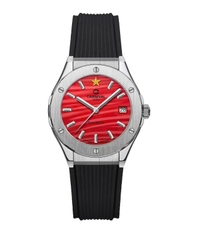 Đồng Hồ Nữ Dây Cao Su Carnival 8168L-VT-DCS-VN Limited Vietnam - Máy Quartz - Kính Sapphire - Size 34mm