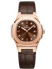 Đồng Hồ Nữ Dây Da Carnival 8160L-VH-DD Máy Quartz - Kính Sapphire - Size 34mm