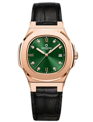 Đồng Hồ Nữ Dây Da Carnival 8160L-VH-DD Máy Quartz - Kính Sapphire - Size 34mm