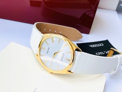 Đồng Hồ Nữ Dây Da Citizen Eco-Drive AR3072-09A - Kính Sapphire - Size 38.4mm