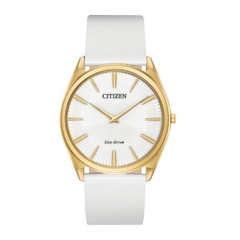 Đồng Hồ Nữ Dây Da Citizen Eco-Drive AR3072-09A - Kính Sapphire - Size 38.4mm