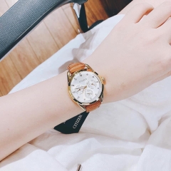 Đồng Hồ Nữ Dây Da Citizen Eco-Drive FD2052-07A - Size 38mm