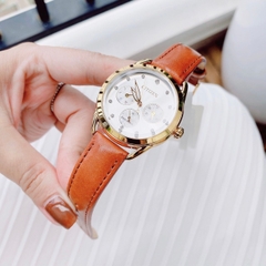 Đồng Hồ Nữ Dây Da Citizen Eco-Drive FD2052-07A - Size 38mm