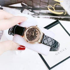 Đồng Hồ Nữ Dây Da Citizen Eco-Drive FE6098-08W Mickey Mouse - Size 35mm