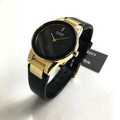 Đồng Hồ Nữ Dây Da Citizen Eco-Drive Axiom GA1052-04E - Size 30mm