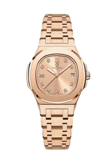 Đồng Hồ Nữ Dây Thép Carnival 8160L-VH Máy Quartz - Kính Sapphire - Size 34mm