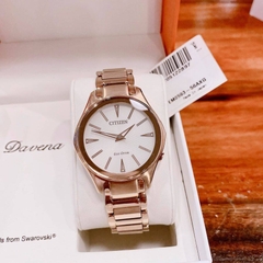 Đồng Hồ Nữ Dây Thép Citizen Eco-Drive EM0593-56A - Size 36mm