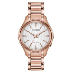 Đồng Hồ Nữ Dây Thép Citizen Eco-Drive EM0593-56A - Size 36mm