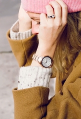 Đồng Hồ Nữ Dây Thép Citizen Eco-Drive EM0593-56A - Size 36mm