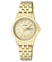 Đồng Hồ Nữ Dây Thép Citizen Quartz EQ0603-59P - Size 28mm