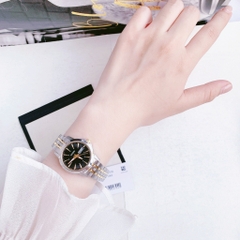 Đồng Hồ Nữ Dây Thép Citizen Quartz EQ0608-55E Demi Gold - Size 27mm