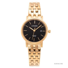 Đồng Hồ Nữ Dây Thép Citizen Quartz EU6092-59E - Size 28.1mm