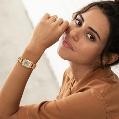 Đồng Hồ Nữ Dây Thép Citizen Eco-Drive EW5602-57D Bianca Gold - Kính Sapphire - Size 22mm