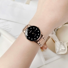 Đồng Hồ Nữ Dây Thép Citizen Eco-Drive GA1058-59Q  - Kim Cương - Size 30mm