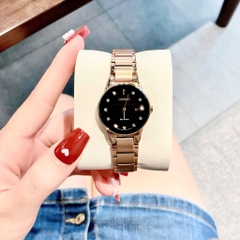 Đồng Hồ Nữ Dây Thép Citizen Eco-Drive GA1058-59Q  - Kim Cương - Size 30mm
