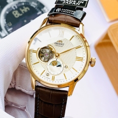 Đồng Hồ Nam Dây Da Orient Sun And Moon Gen 4 RA-AS0010S10B ( RA-AS0010S30B ) ( RA-AS0010S00C ) - Size 42mm