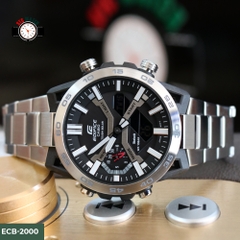 Edifice ECB-2000D-1ADF Năng Lượng Mặt Trời | Blutetooth | Lõi Cacbon | ECB-2000D-1A