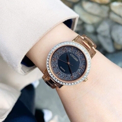 Đồng Hồ Nữ Dây Thép Citizen EL3048-53E Quartz