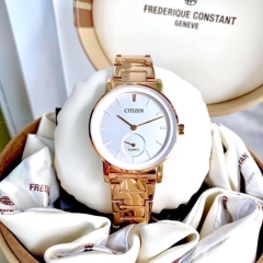 Đồng Hồ Nữ Dây Thép Citizen Quartz EQ9063-55A - Size 34mm