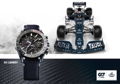 EDIFICE EQB-1000AT-1ADR | Phiên bản giới hạn Scuderia AlphaTauri | Bluetooth | Năng Lượng Mặt Trời | EQB-1000AT-1A