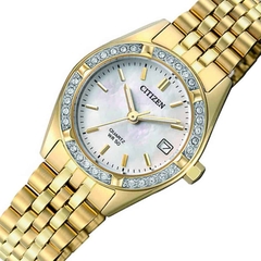 Đồng Hồ Nữ Dây Thép Citizen Quartz EU6062-50D