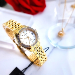 Đồng Hồ Nữ Dây Thép Citizen Quartz EU6062-50D