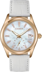 Đồng Hồ Nữ Dây Da Citizen EV1033-08D Eco-Drive  | Năng Lượng Ánh Sáng | Kính Sapphire | Size 36mm