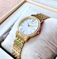 Đồng Hồ Nữ Dây Thép Citizen EX1483-84A Eco-Drive | Kính Sapphire | Năng lượng ánh sáng