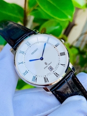 Đồng Hồ Nam Dây Da Orient Quartz FGW0100HW0 Size 38mm - Kính Sapphire