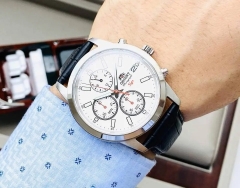 Đồng Hồ Nam Dây Da Orient Quartz FKU00006W0 Size 42mm