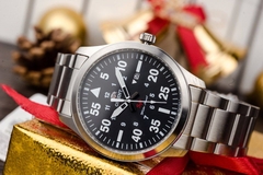 Đồng Hồ Nam Dây Thép Orient Quartz FUNG2001B0 Size 42mm