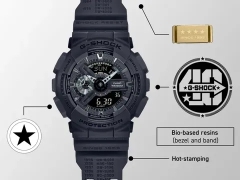 G-Shock GA-114RE-1ADR Remaster Black | GA-114RE-1A Phiên Bản Giới Hạn 40th Anniversary