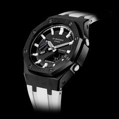 G-SHOCK GA-2100-1A AP CUSTOM BLACK x WHITE ROYAL OAK