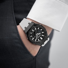 G-SHOCK GA-2100-1A AP CUSTOM BLACK x WHITE ROYAL OAK